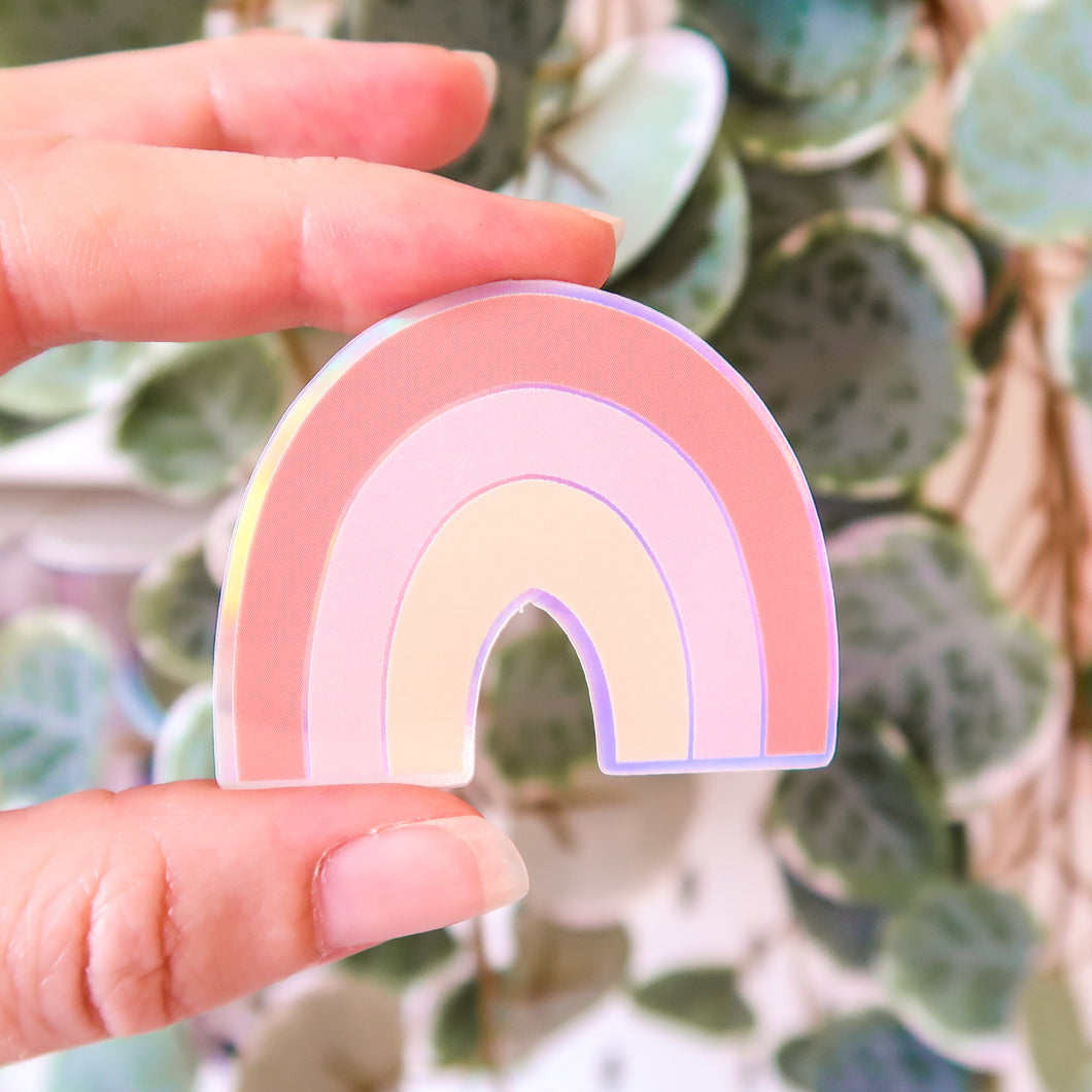Rainbow Holographic Sticker