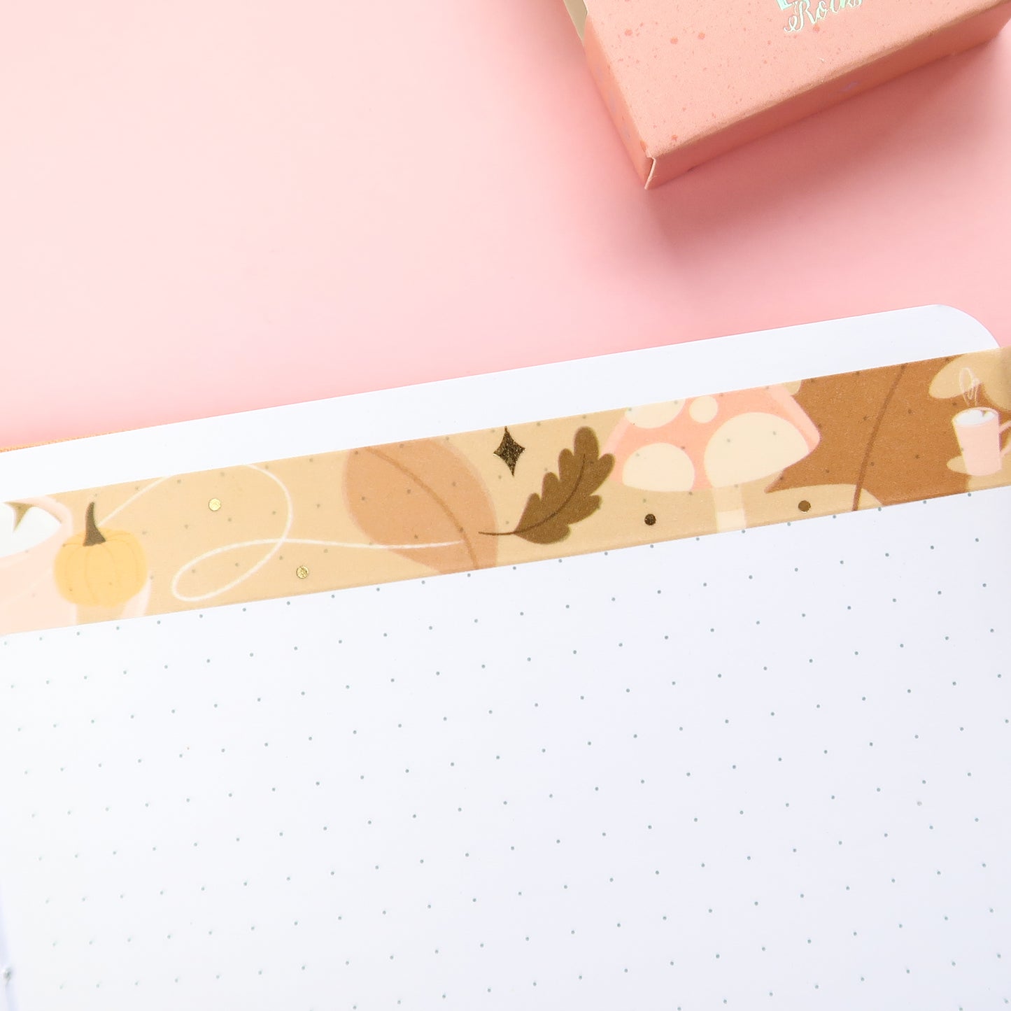 Autumn Gold Foil Washi Tape