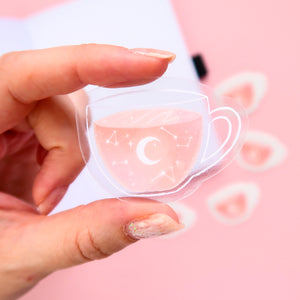 Celestial Tea Transparent Sticker