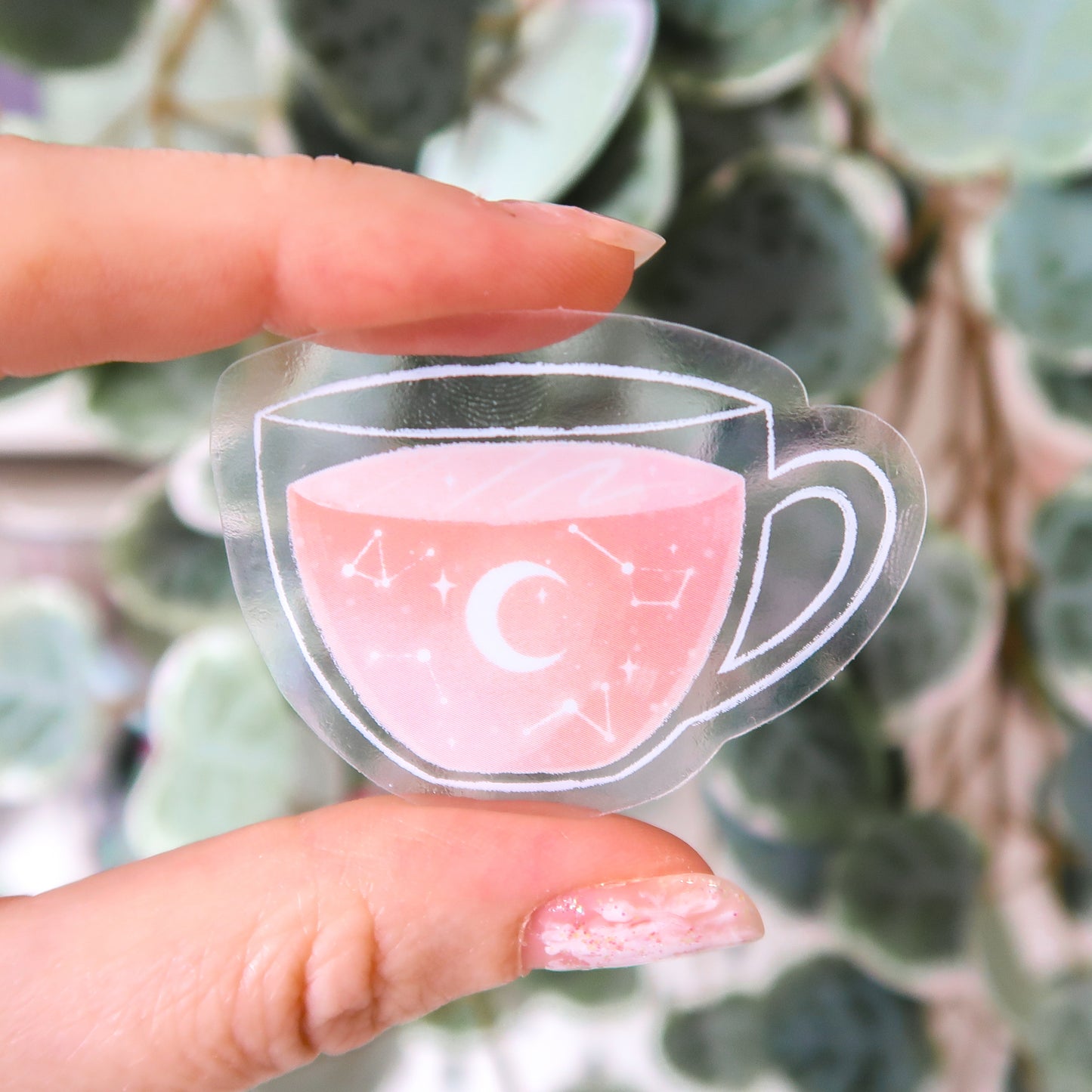 Celestial Tea Transparent Sticker