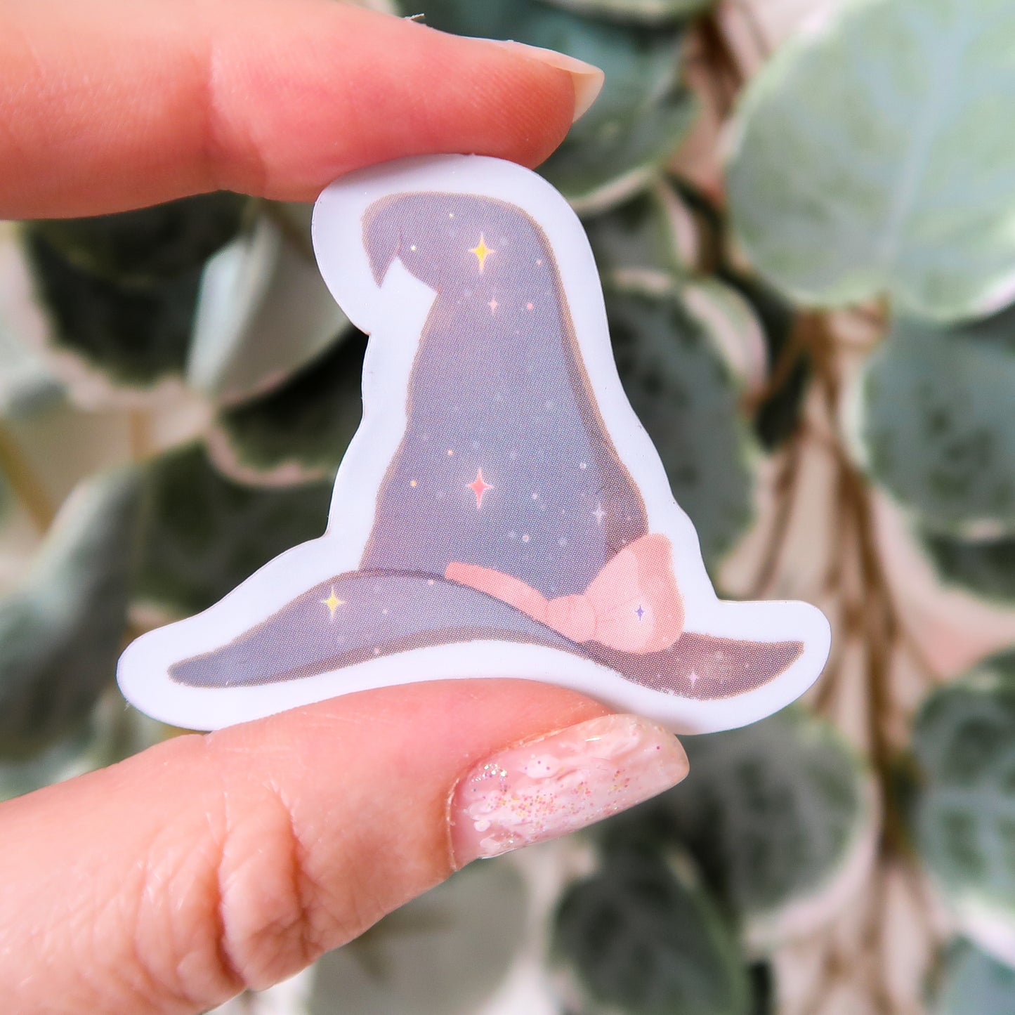 Witch's Hat Holographic Sticker