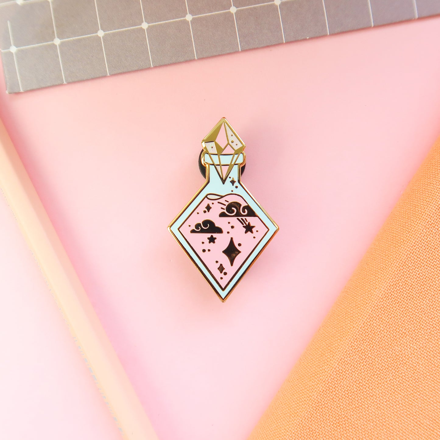 Pastel Star Potion Enamel Pin