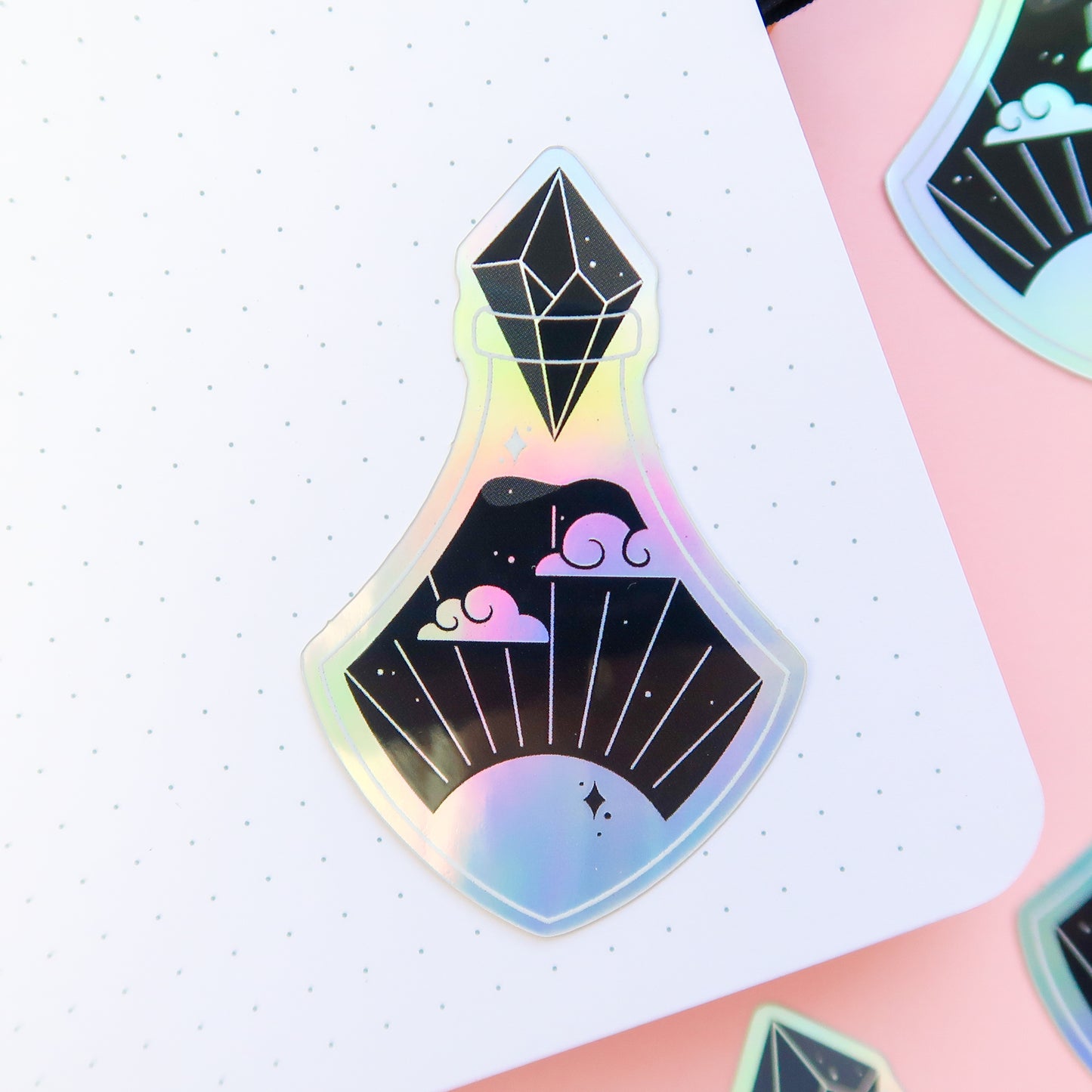 Solar Potion Holographic Sticker