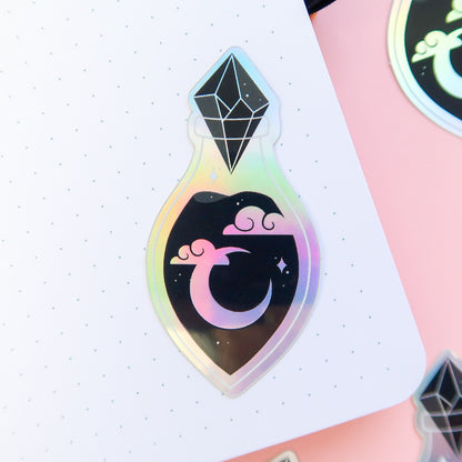 Lunar Potion Holographic Sticker