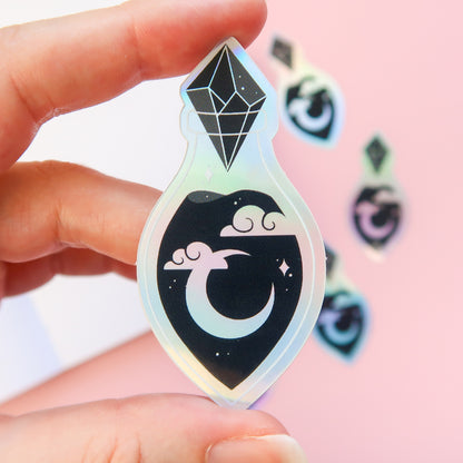 Lunar Potion Holographic Sticker