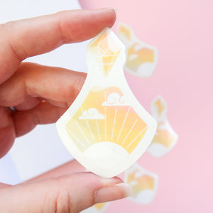 Solar Potion Transparent Sticker