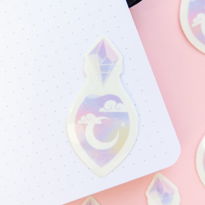 Lunar Potion Transparent Sticker