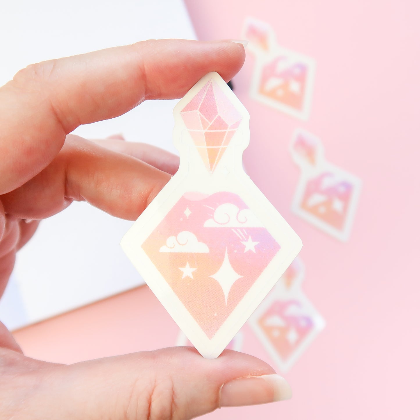 Star Potion Transparent Sticker