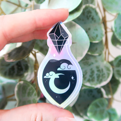 Lunar Potion Holographic Sticker