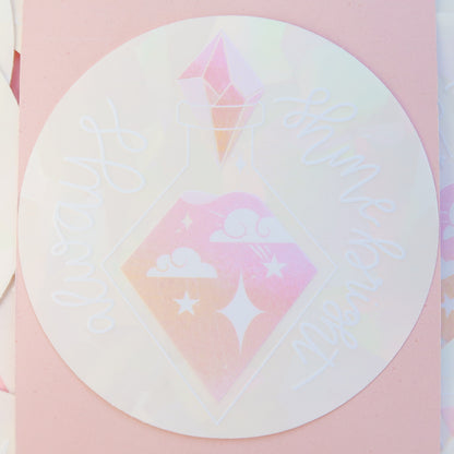 Star Potion Sun Catcher Sticker