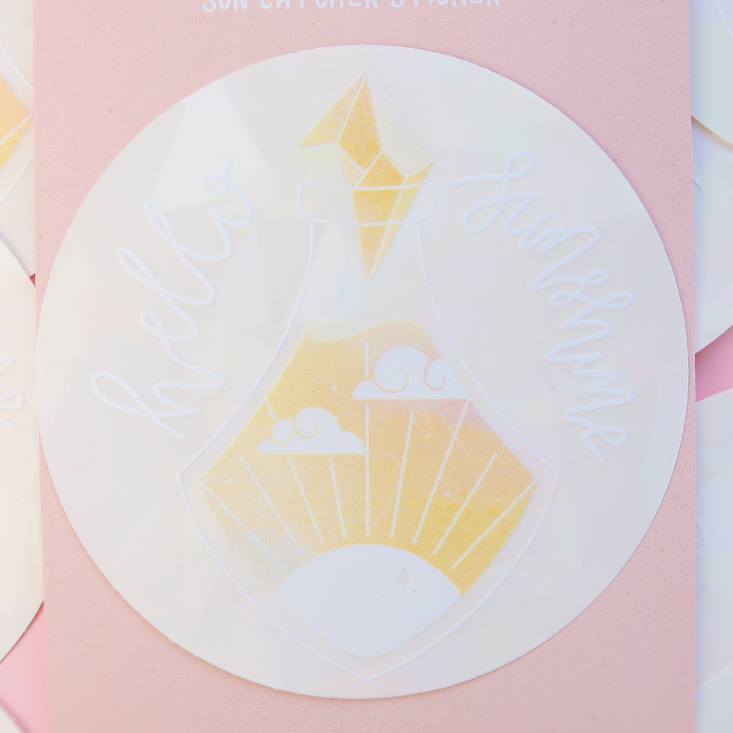 Solar Potion Sun Catcher Sticker