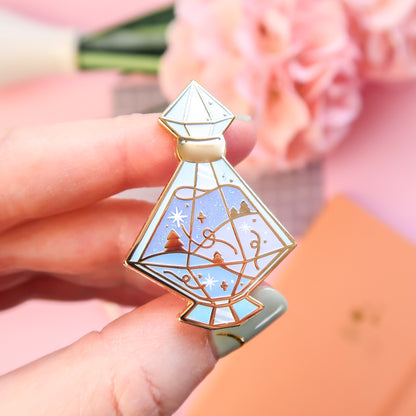 Bottled Winter Enamel Pin