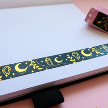 Load image into Gallery viewer, Magic Moon Matte Gold Foil Washi Tape
