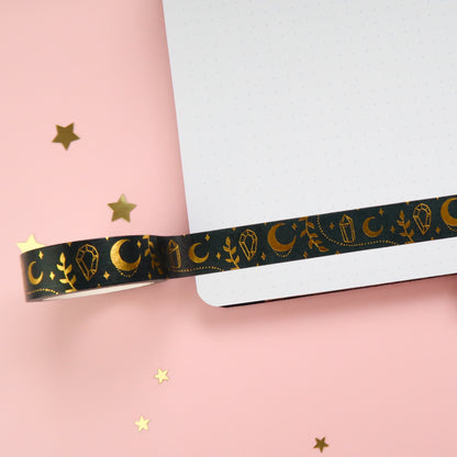 Magic Moon Matte Gold Foil Washi Tape