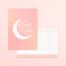 Load image into Gallery viewer, Moon Child Postcard