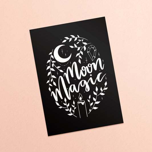 SUPER SECONDS | Moon Magic Postcard