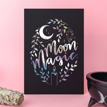 Load image into Gallery viewer, Moon Magic Foil Art Print