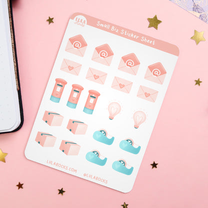 Small Business Planner Sticker Sheet