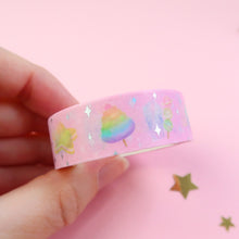 Load image into Gallery viewer, Space Snacks Holographic Foil Washi Tape