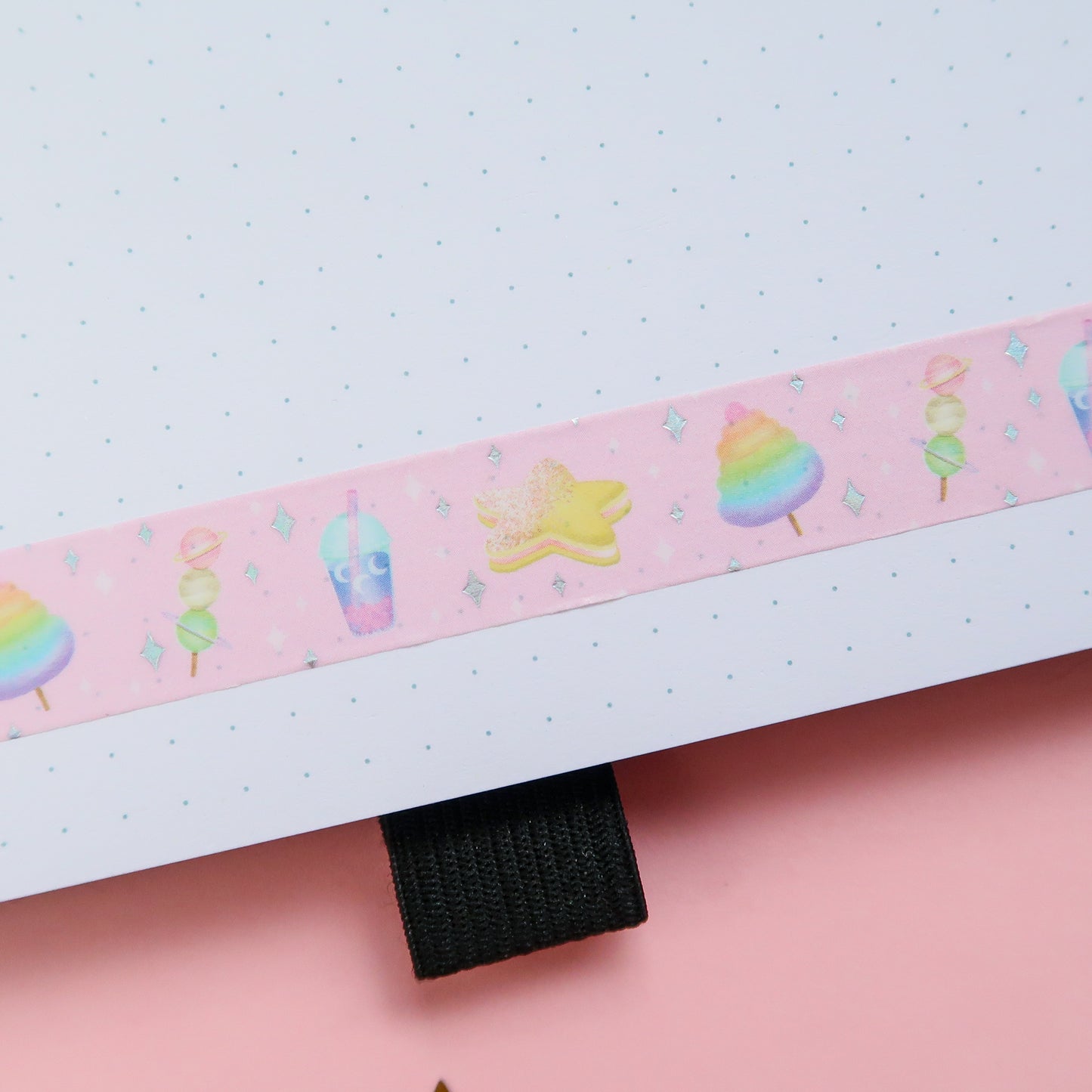 Space Snacks Holographic Foil Washi Tape