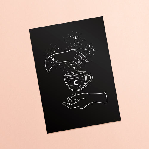 Tea Witch Postcard