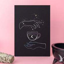 Load image into Gallery viewer, Tea Witch Foil Art Print
