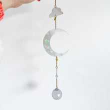 Load image into Gallery viewer, Iridescent Shard Lunar Sun Catcher