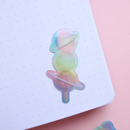 Planet Dango Space Snacks Holographic Stickers