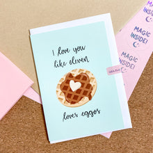 Load image into Gallery viewer, Mint Eggo Greeting Card